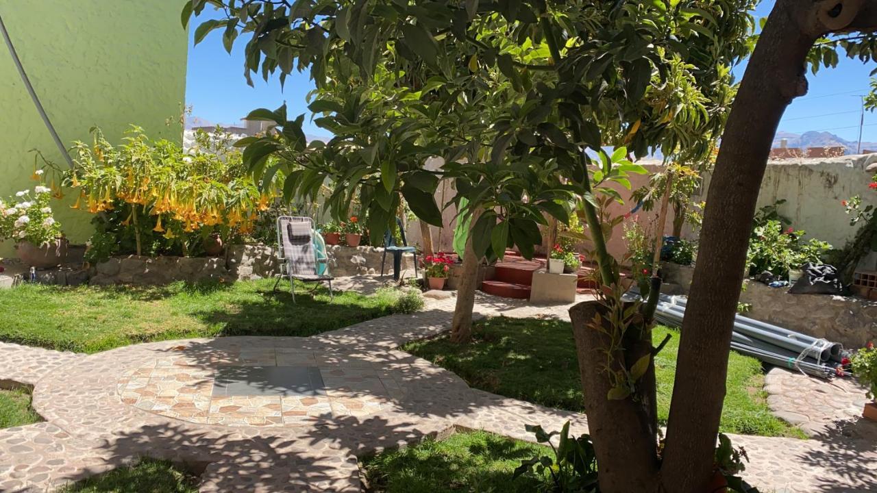 Las Palmeras Eco Hostel Cabanaconde Esterno foto