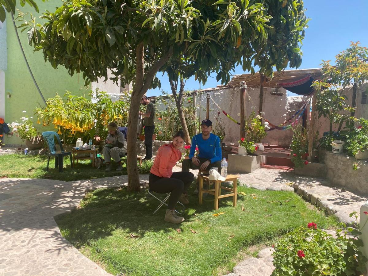 Las Palmeras Eco Hostel Cabanaconde Esterno foto