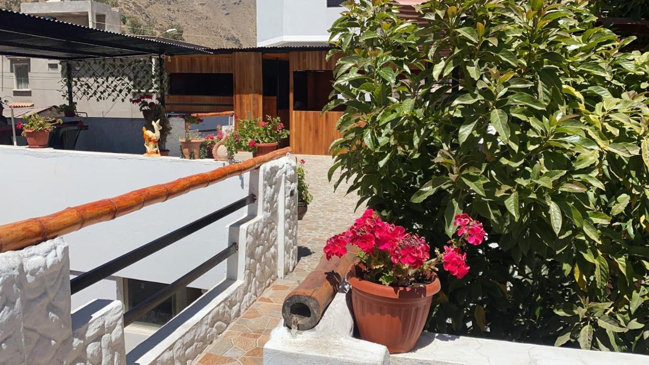 Las Palmeras Eco Hostel Cabanaconde Esterno foto