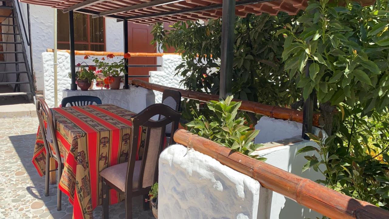 Las Palmeras Eco Hostel Cabanaconde Esterno foto